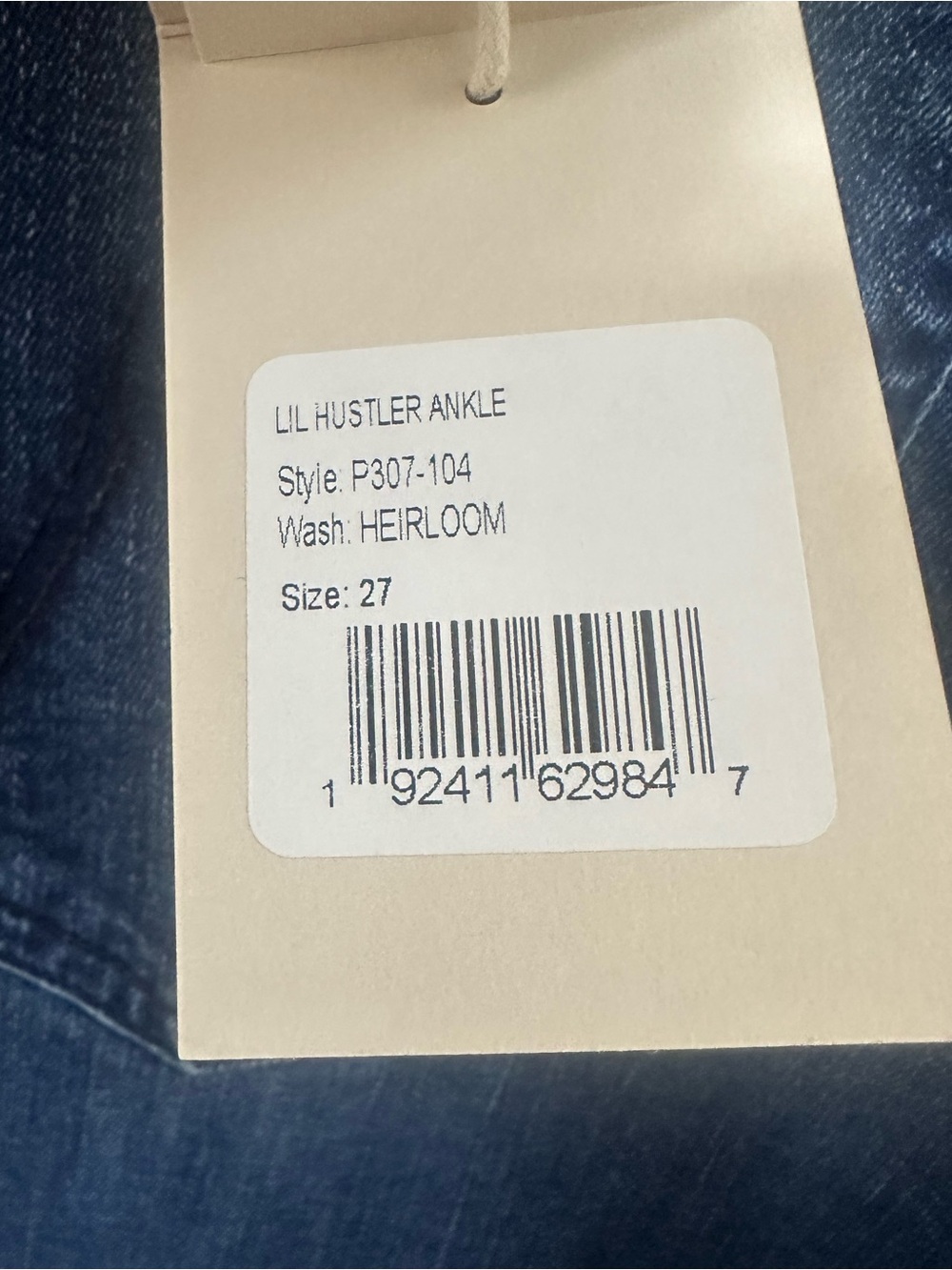 MOTHER Lil’ Hustler Ankle Heirloom Wash Cropped Flare Jeans Size 27 New With Tag - Picture 13 of 16